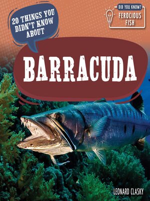 cover image of 20 Things You Didn't Know About Barracuda